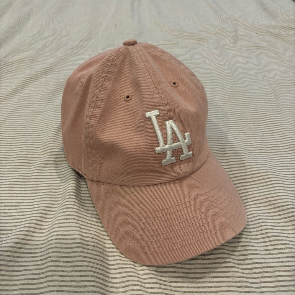 Pink LA Baseball Cap